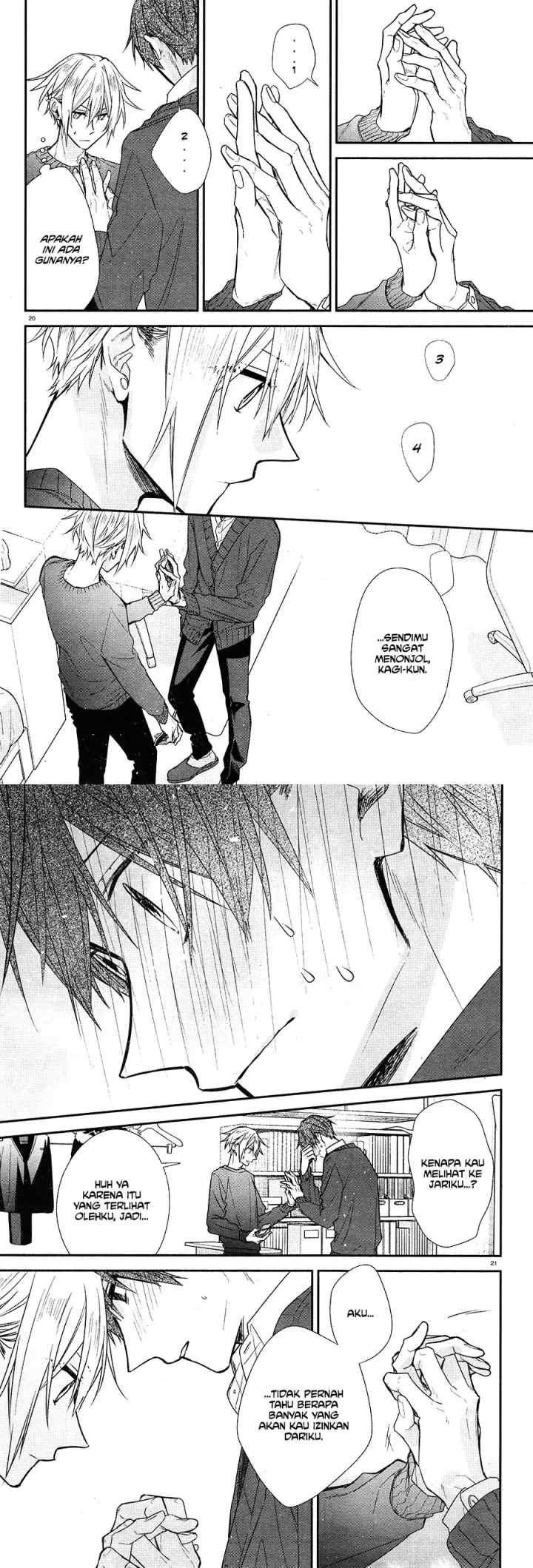 Hirano to Kagiura chapter 15 halaman 12