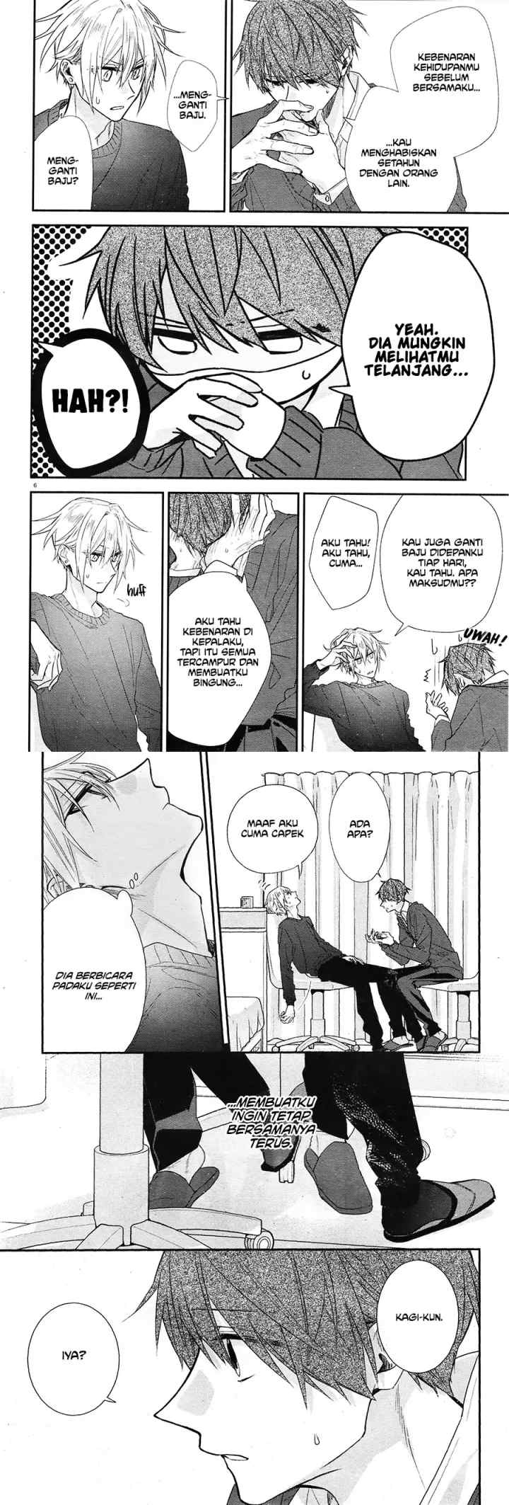 Hirano to Kagiura chapter 15 halaman 5