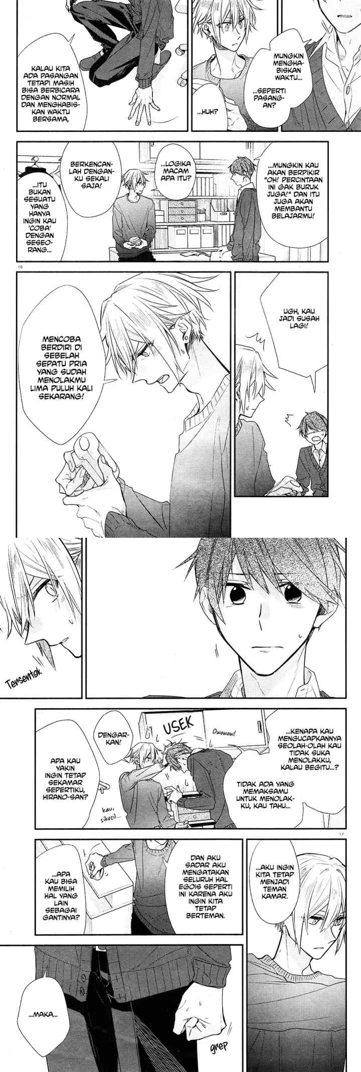 Hirano to Kagiura chapter 15 halaman 10