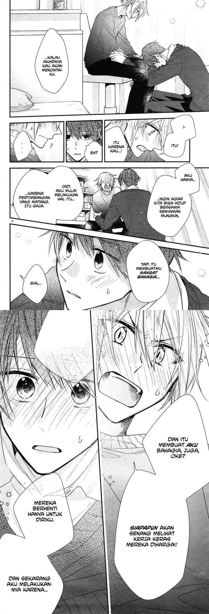 Hirano to Kagiura chapter 15 halaman 7