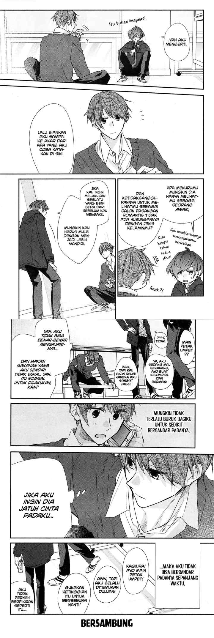 Hirano to Kagiura chapter 16.1 halaman 11