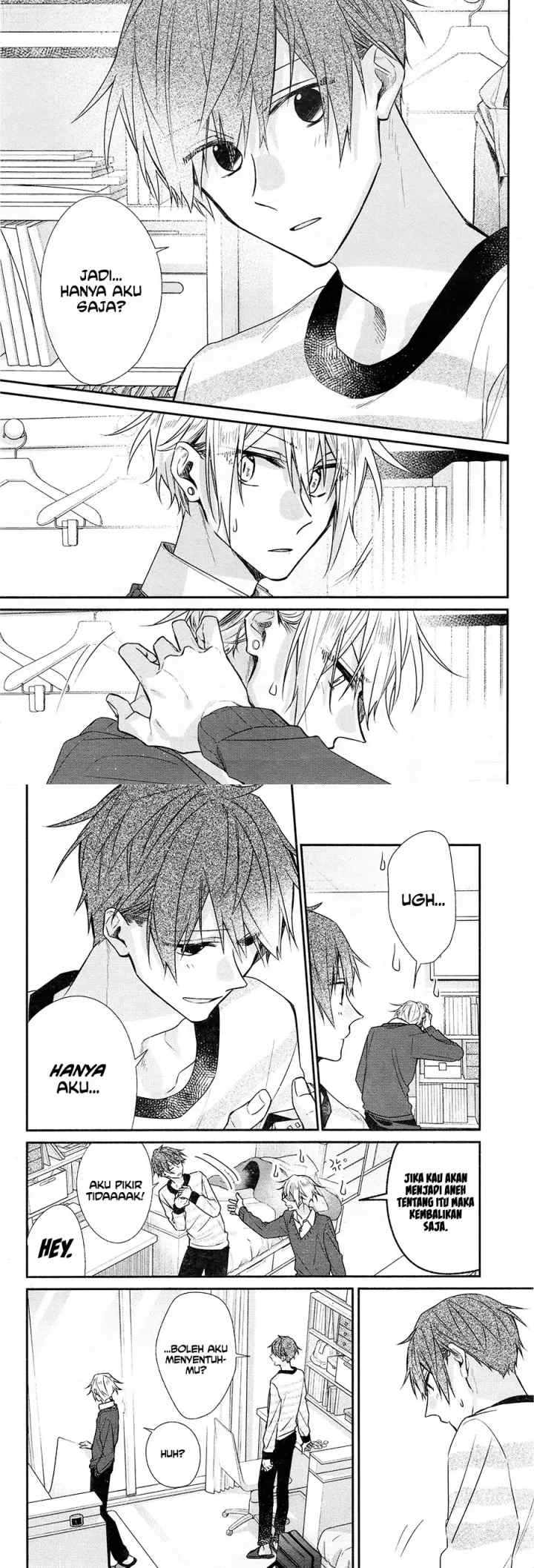 Hirano to Kagiura chapter 16.1 halaman 5