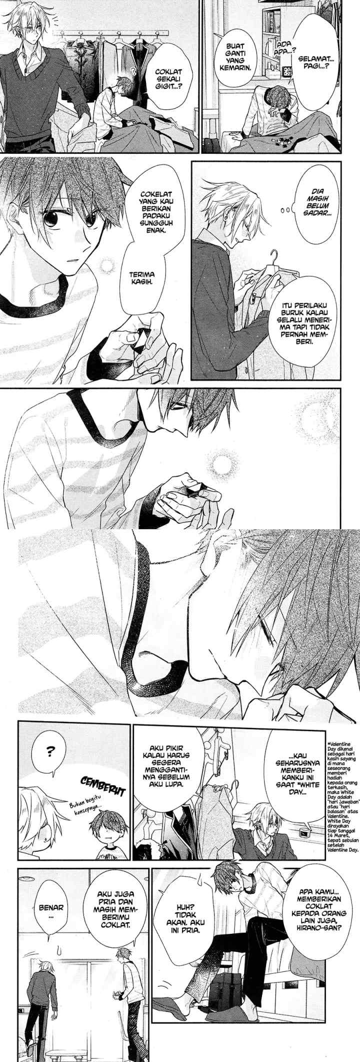 Hirano to Kagiura chapter 16.1 halaman 4