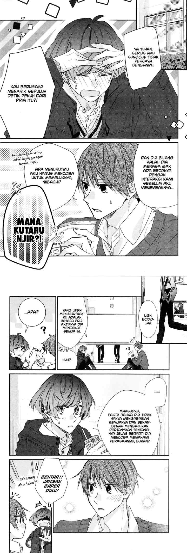 Hirano to Kagiura chapter 16.1 halaman 9
