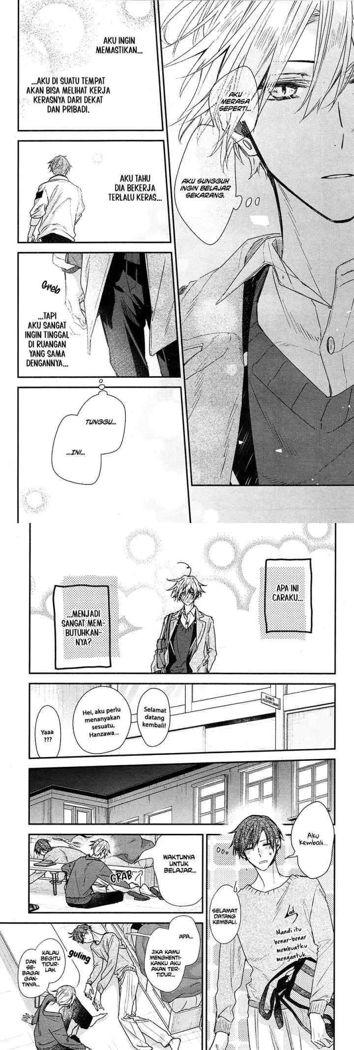Hirano to Kagiura chapter 17 halaman 7