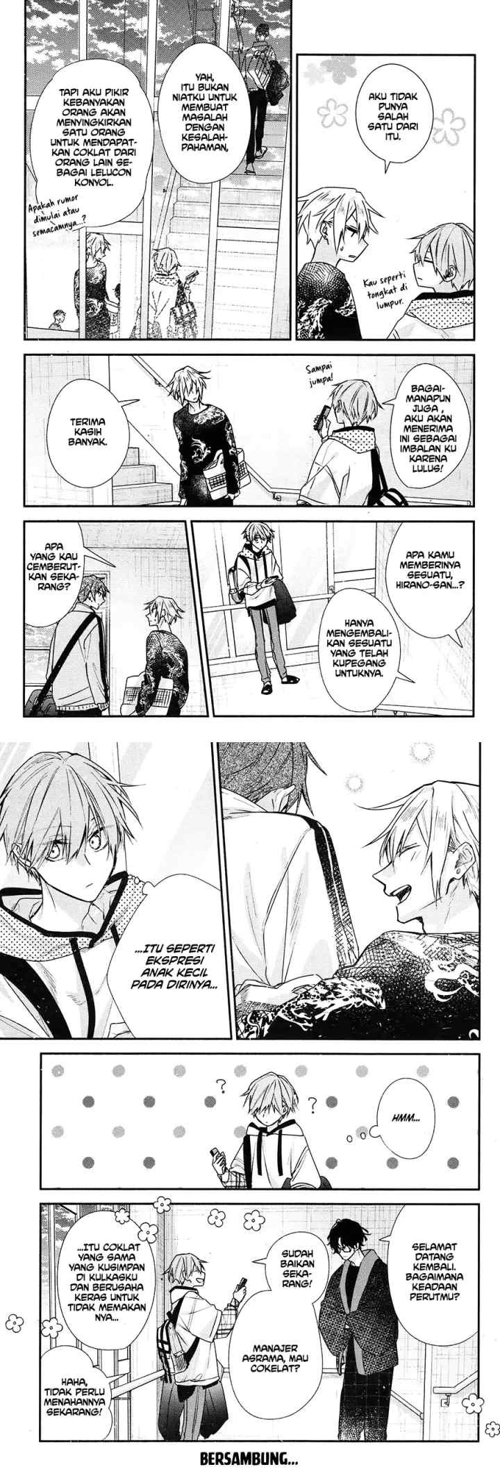 Hirano to Kagiura chapter 17 halaman 12