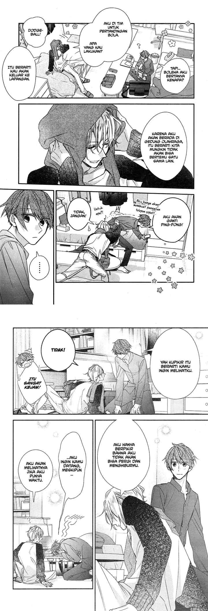 Hirano to Kagiura chapter 18 halaman 5