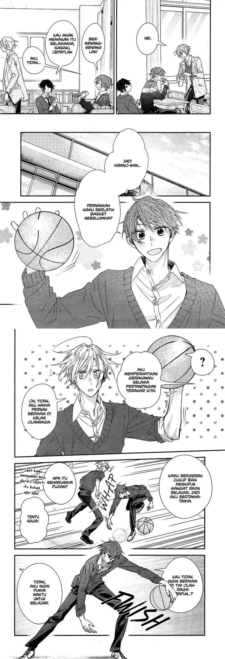 Hirano to Kagiura chapter 18 halaman 8