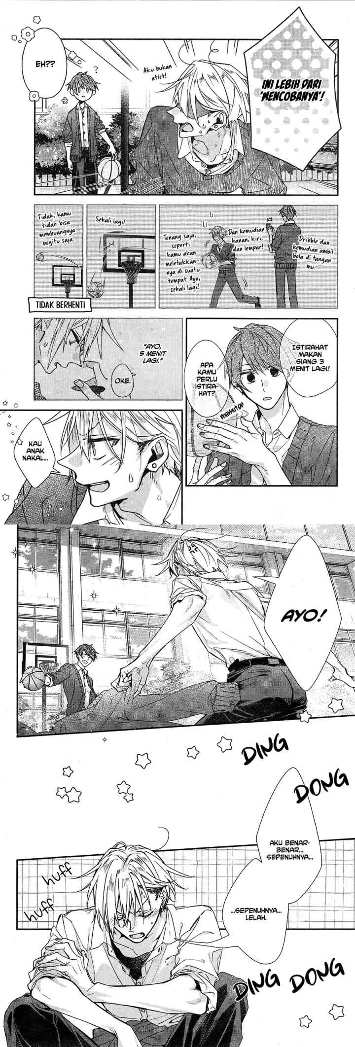 Hirano to Kagiura chapter 18 halaman 13