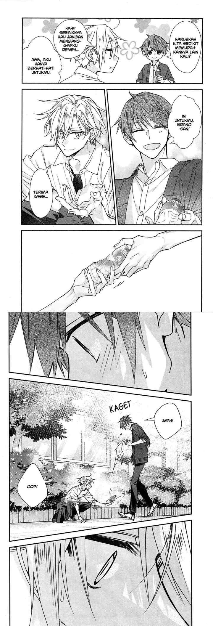 Hirano to Kagiura chapter 18 halaman 14