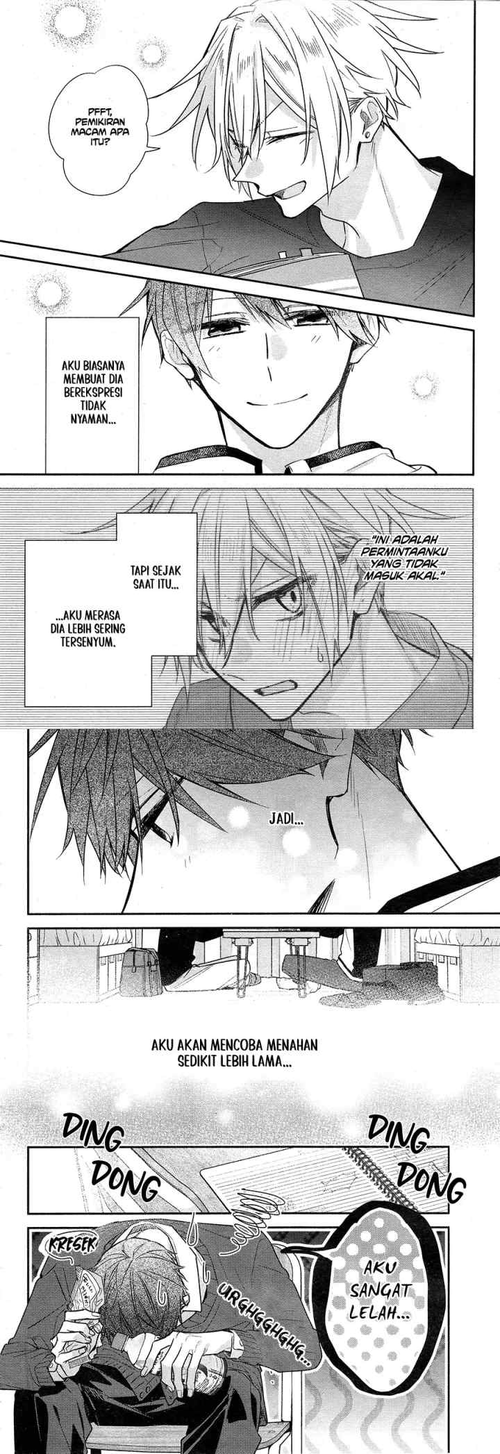 Hirano to Kagiura chapter 19 halaman 4