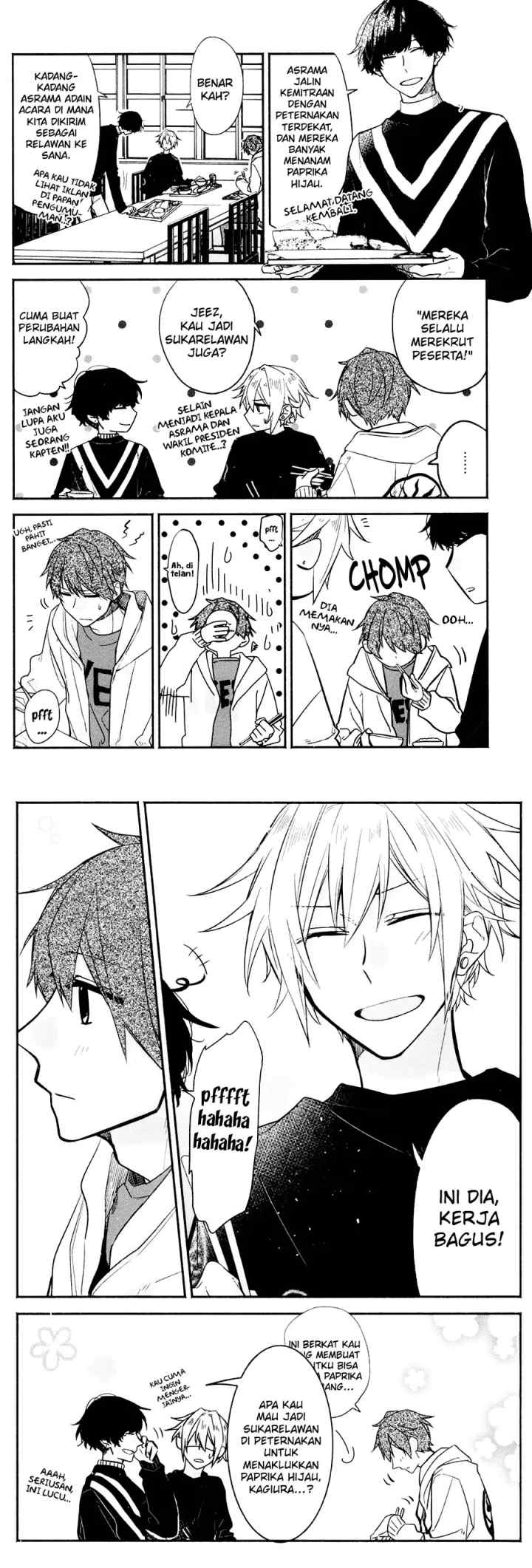 Hirano to Kagiura chapter 2 halaman 16