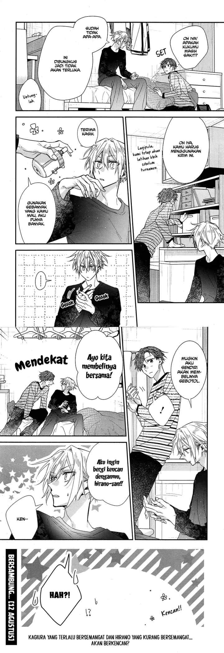 Hirano to Kagiura chapter 21 halaman 12