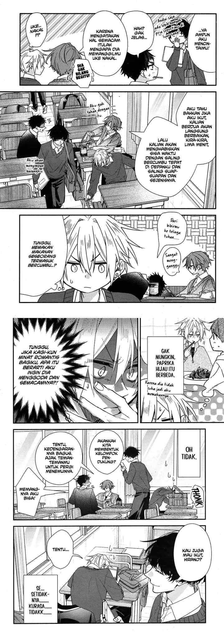 Hirano to Kagiura chapter 21 halaman 7