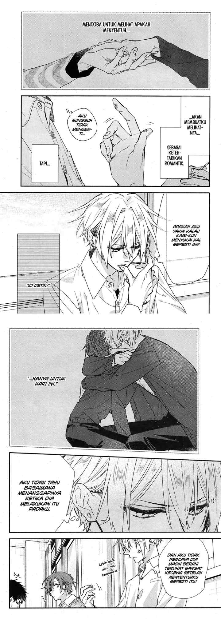 Hirano to Kagiura chapter 21 halaman 5
