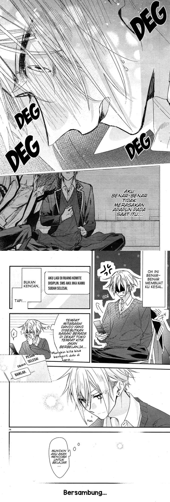 Hirano to Kagiura chapter 22 halaman 15