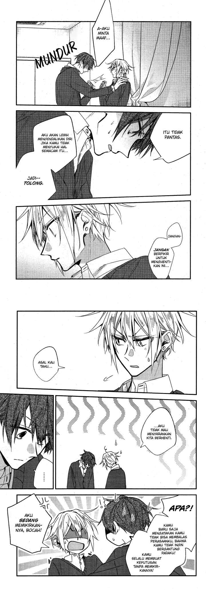 Hirano to Kagiura chapter 23.2 halaman 16