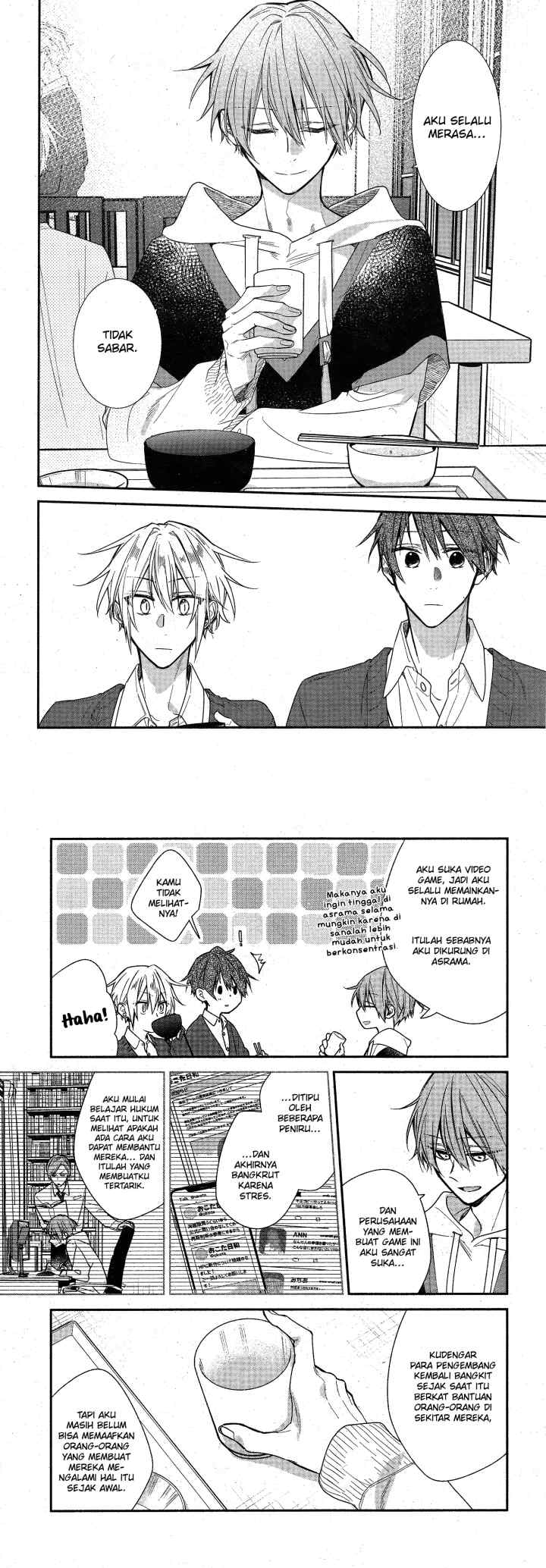 Hirano to Kagiura chapter 23.2 halaman 8