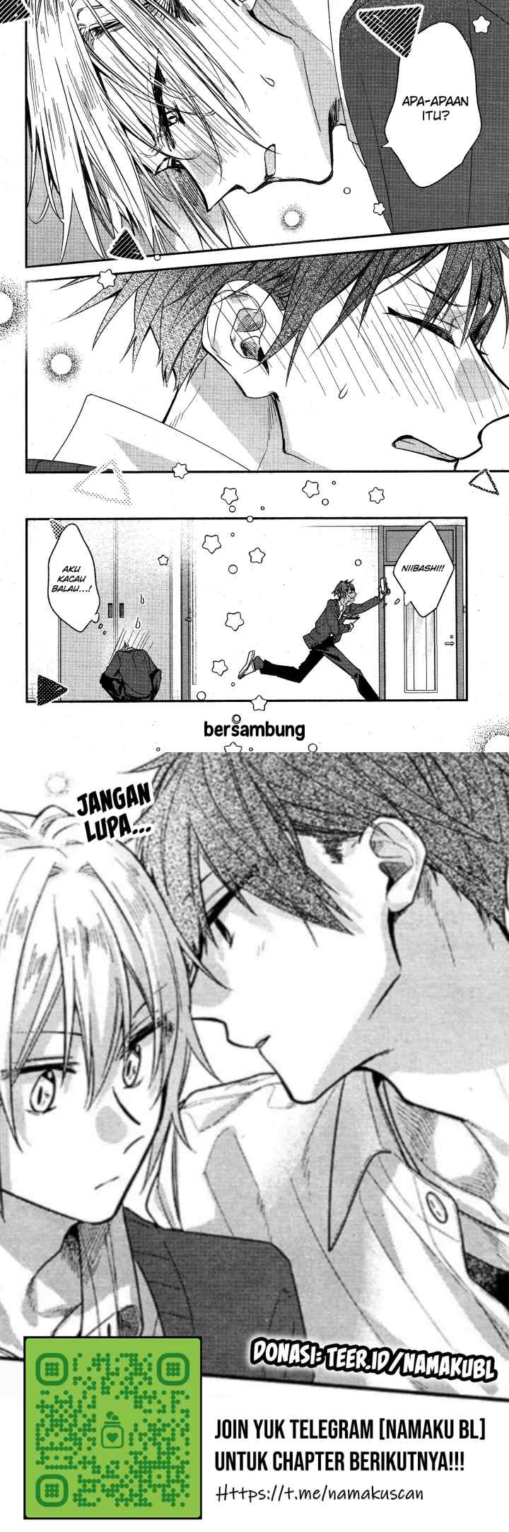 Hirano to Kagiura chapter 23.2 halaman 19
