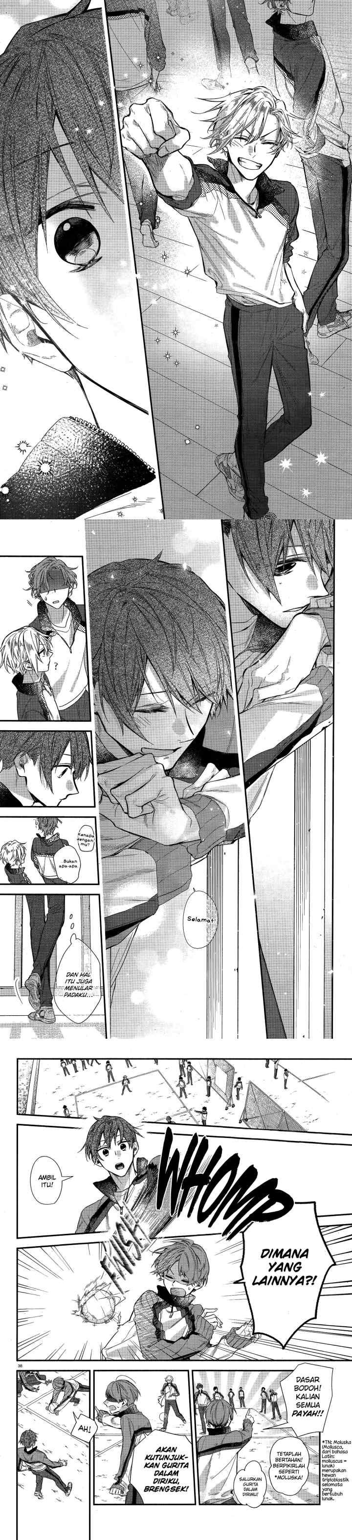 Hirano to Kagiura chapter 24 halaman 13