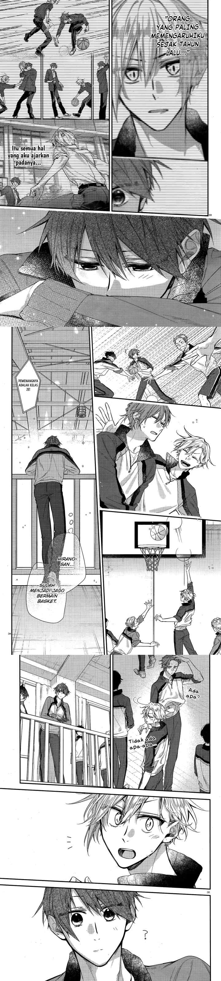 Hirano to Kagiura chapter 24 halaman 12