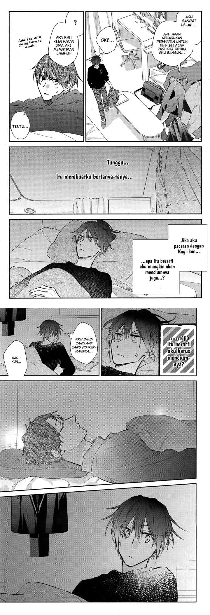 Hirano to Kagiura chapter 25 halaman 13