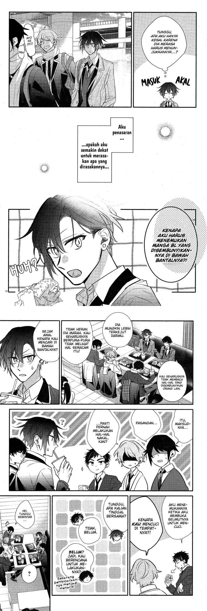 Hirano to Kagiura chapter 25 halaman 10