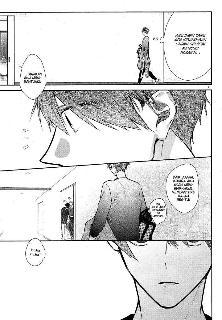 Hirano to Kagiura chapter 27 halaman 9