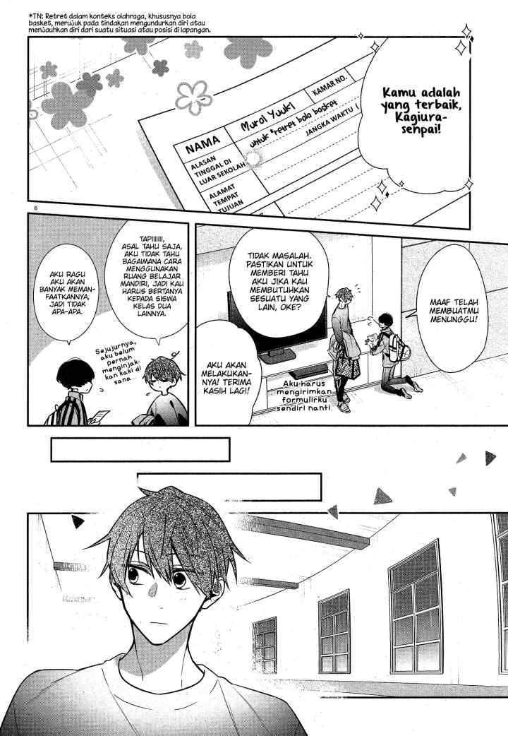 Hirano to Kagiura chapter 27 halaman 8