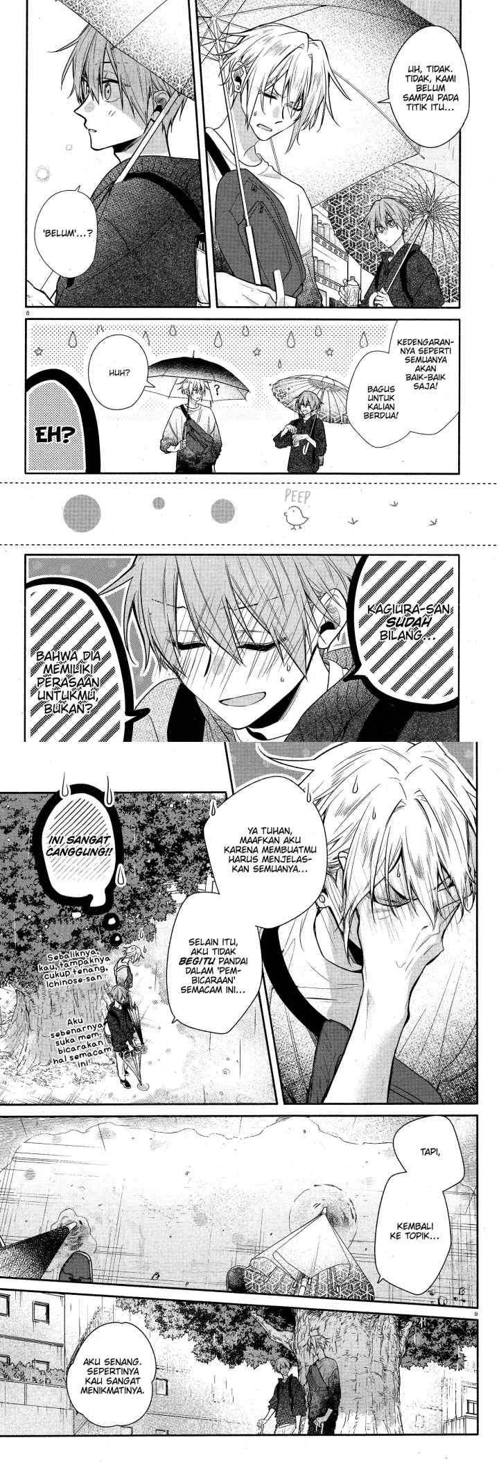 Hirano to Kagiura chapter 29 halaman 5