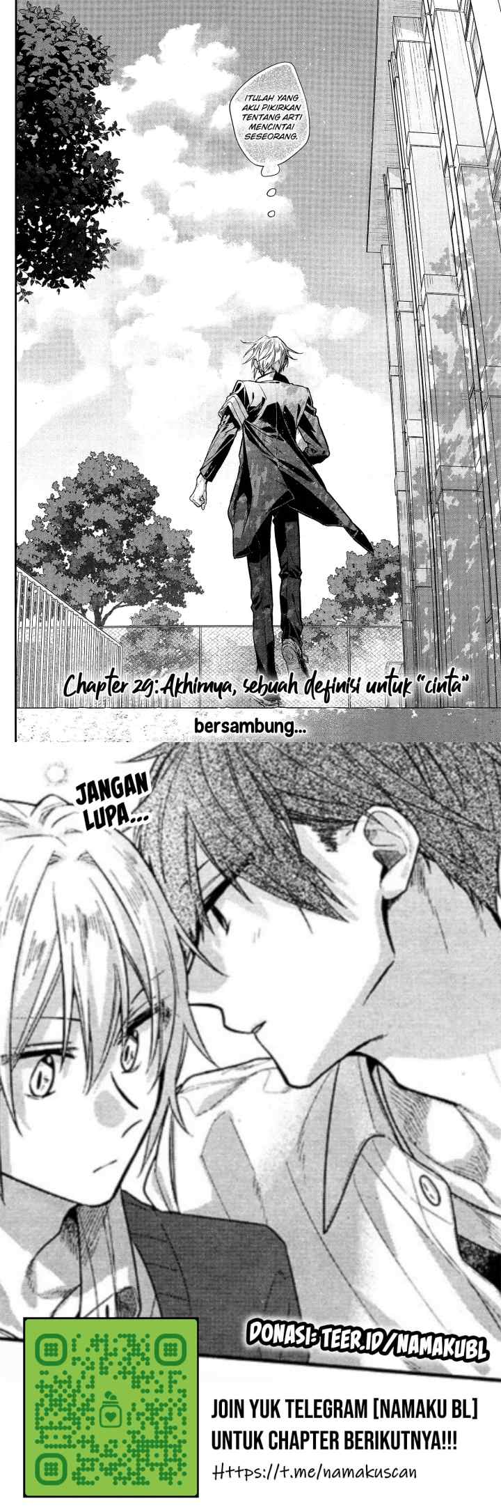 Hirano to Kagiura chapter 29 halaman 18