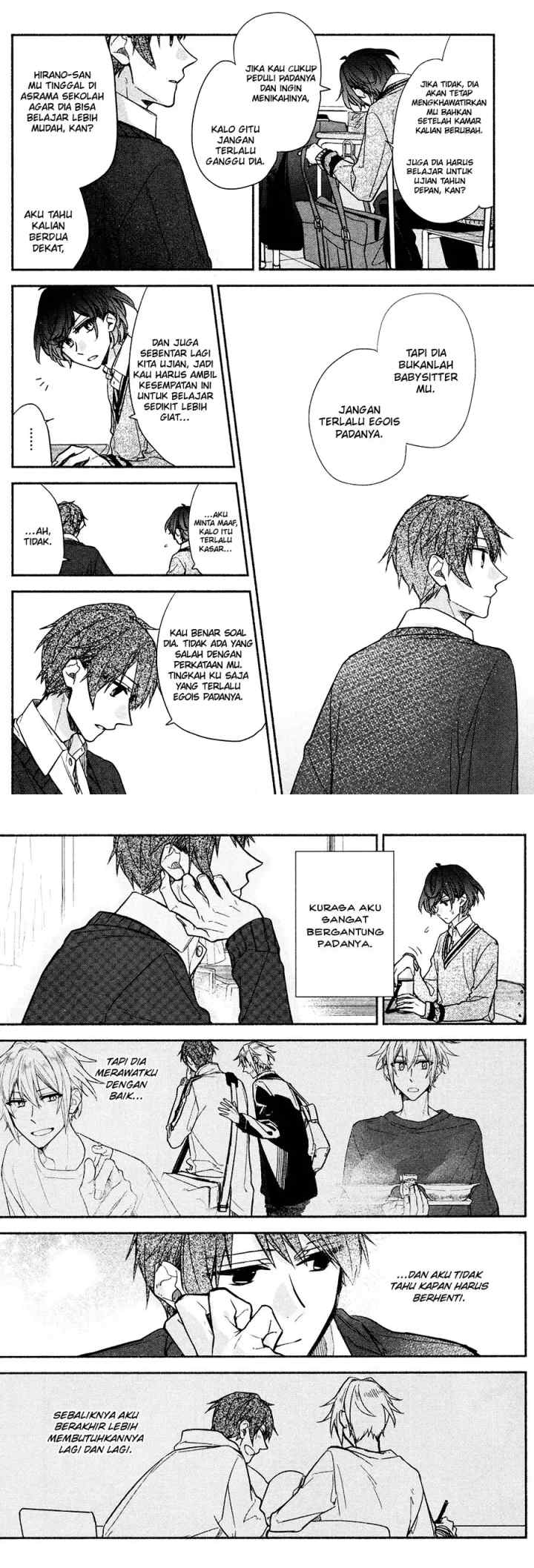 Hirano to Kagiura chapter 3 halaman 12