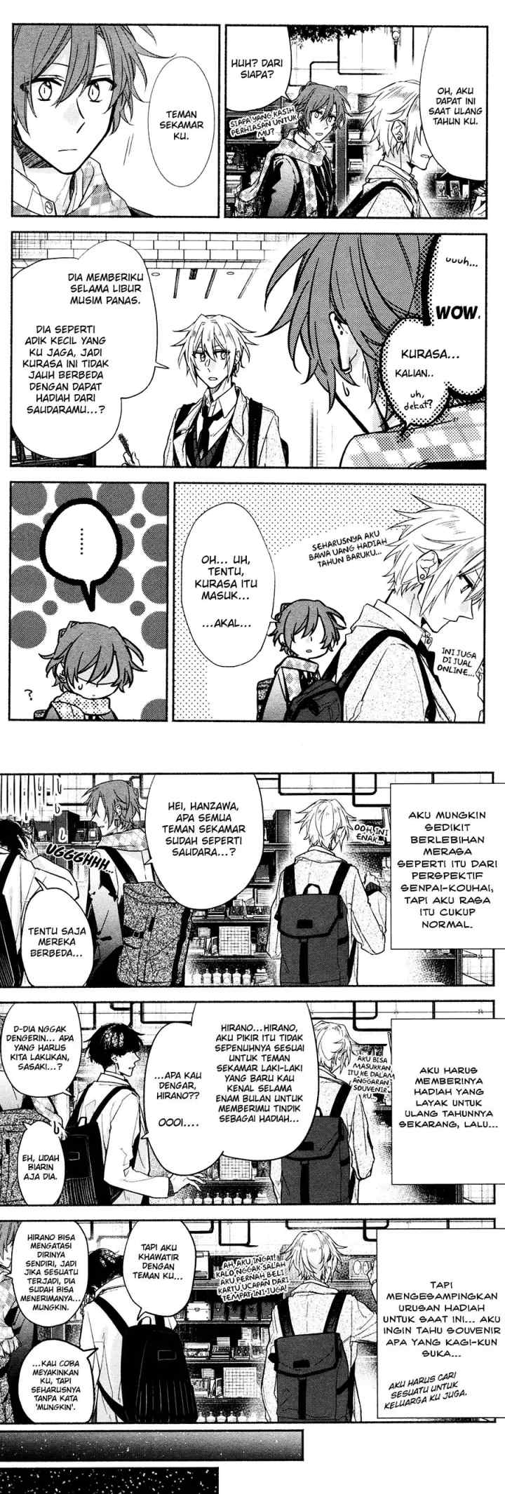 Hirano to Kagiura chapter 3 halaman 7