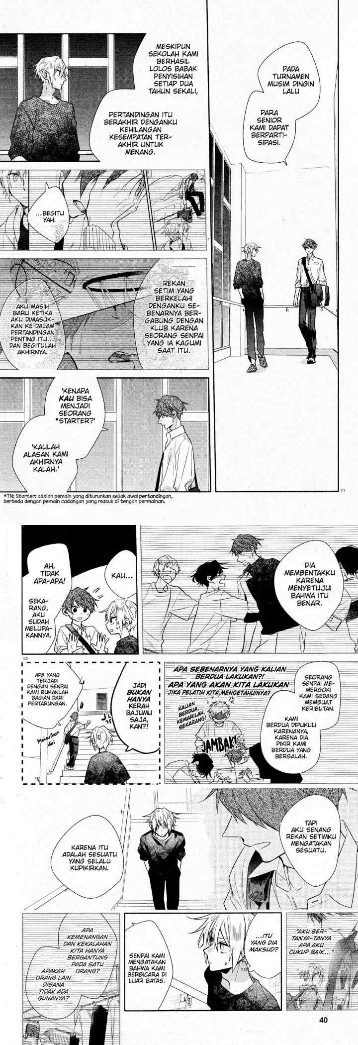 Hirano to Kagiura chapter 30 halaman 14