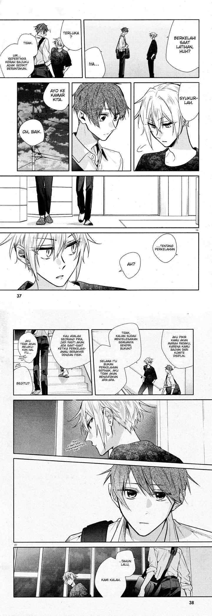 Hirano to Kagiura chapter 30 halaman 13