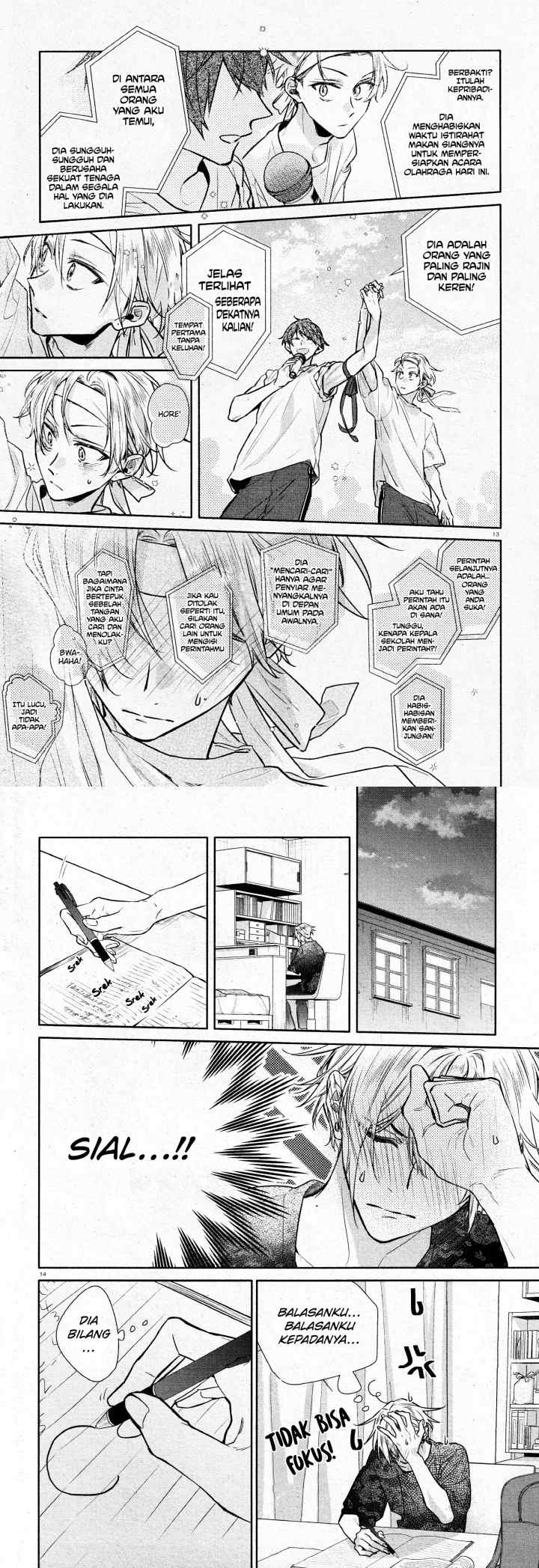 Hirano to Kagiura chapter 30 halaman 10