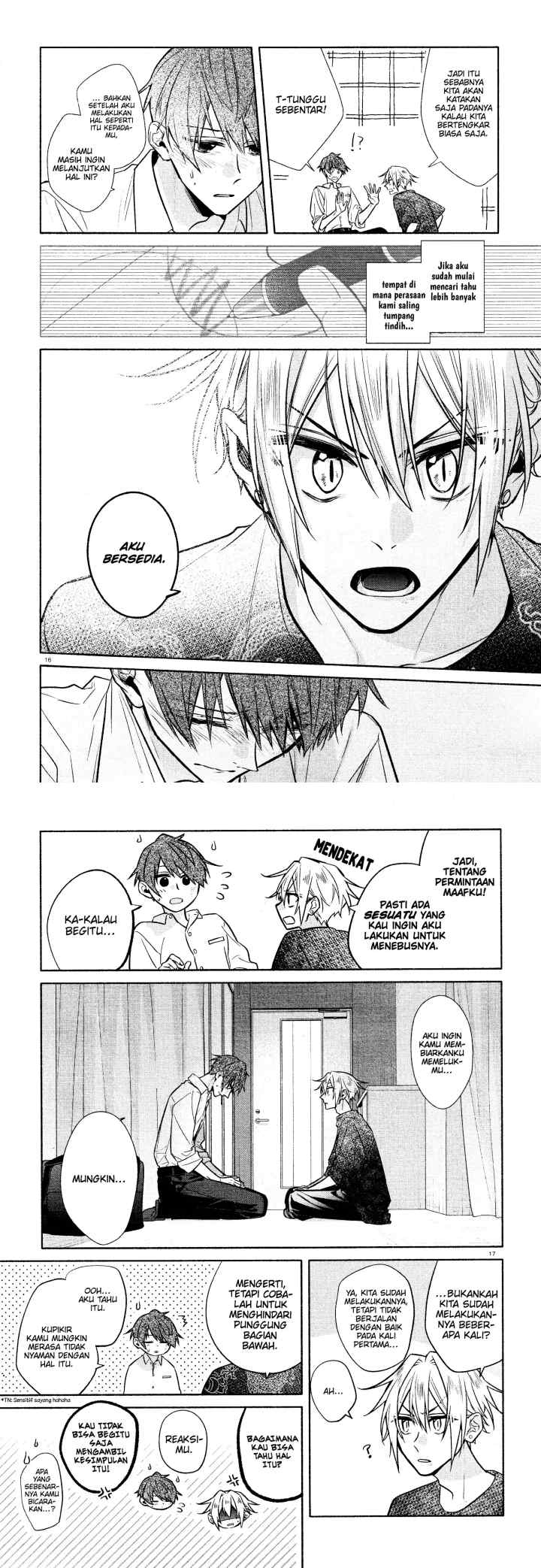 Hirano to Kagiura chapter 31 halaman 10