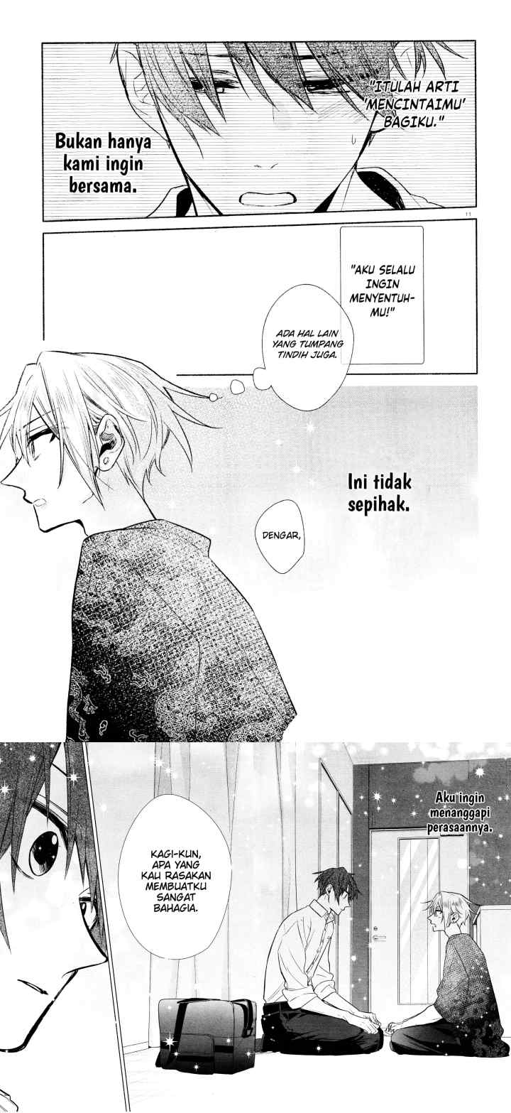Hirano to Kagiura chapter 31 halaman 8