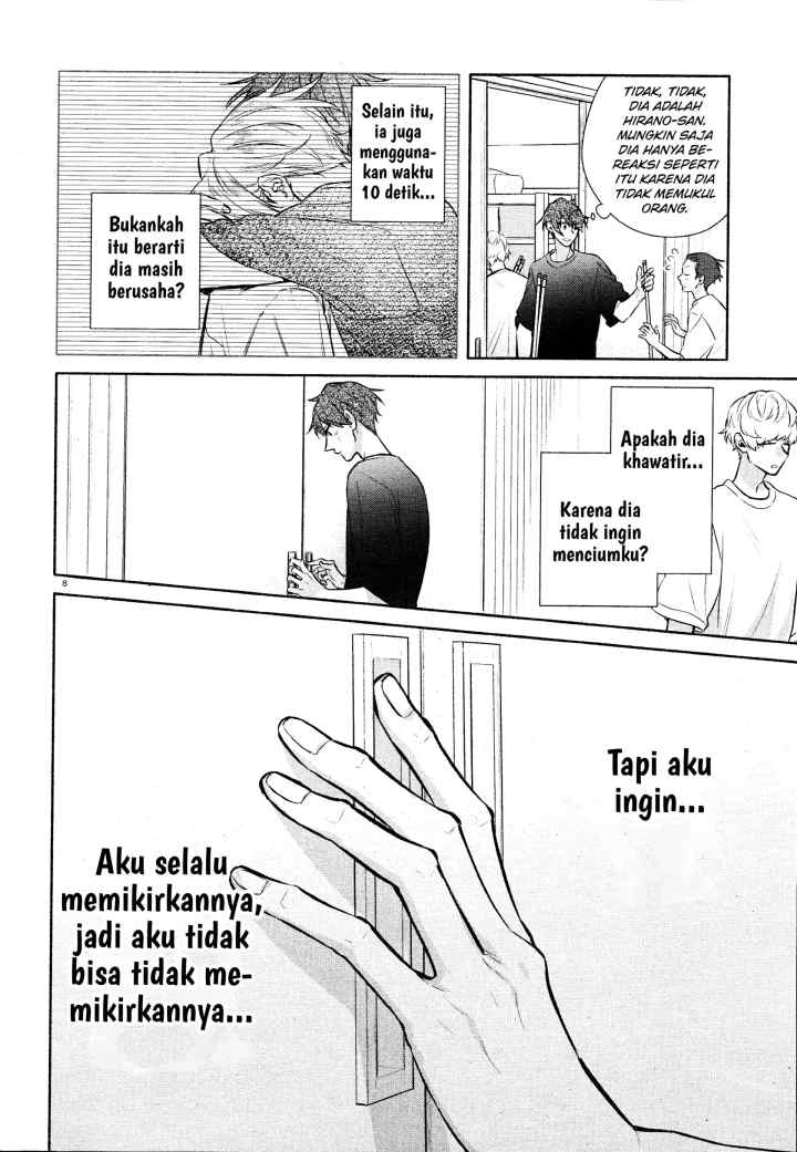 Hirano to Kagiura chapter 32 halaman 9