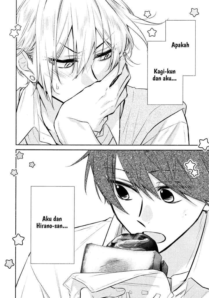 Hirano to Kagiura chapter 32 halaman 15