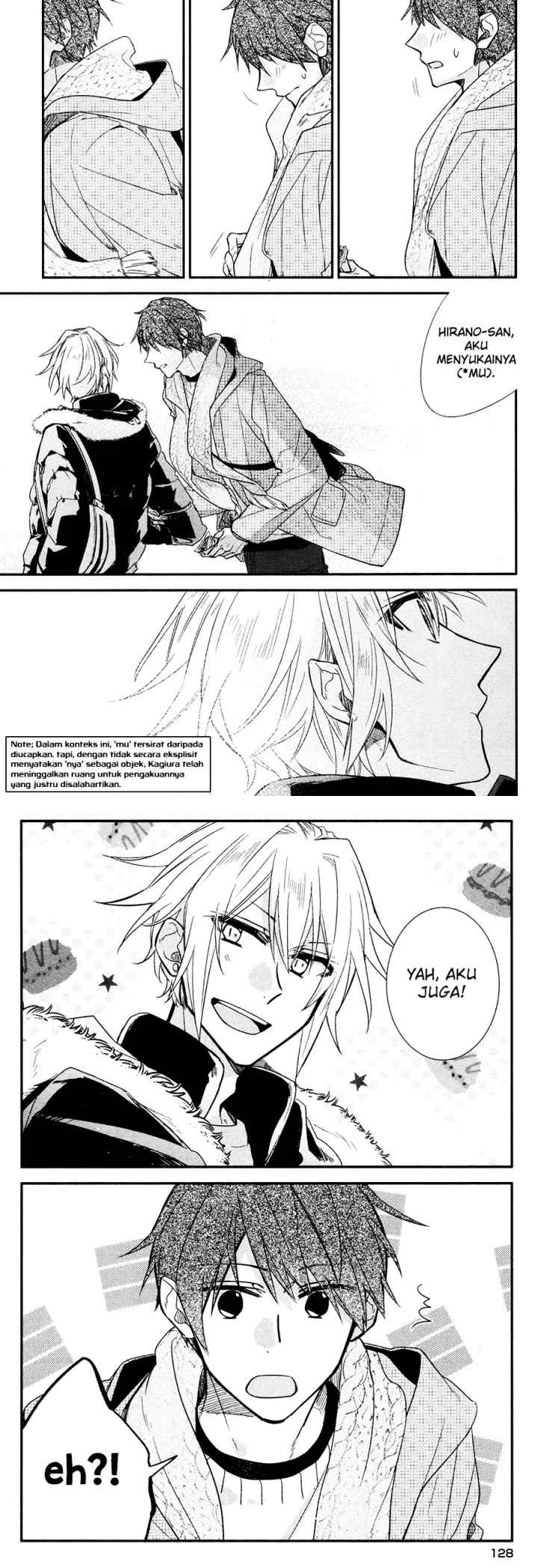 Hirano to Kagiura chapter 4.1 halaman 14