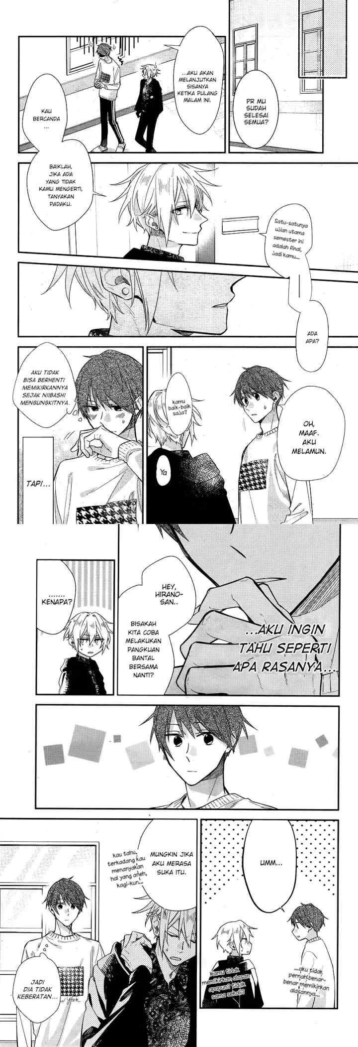 Hirano to Kagiura chapter 7 halaman 4