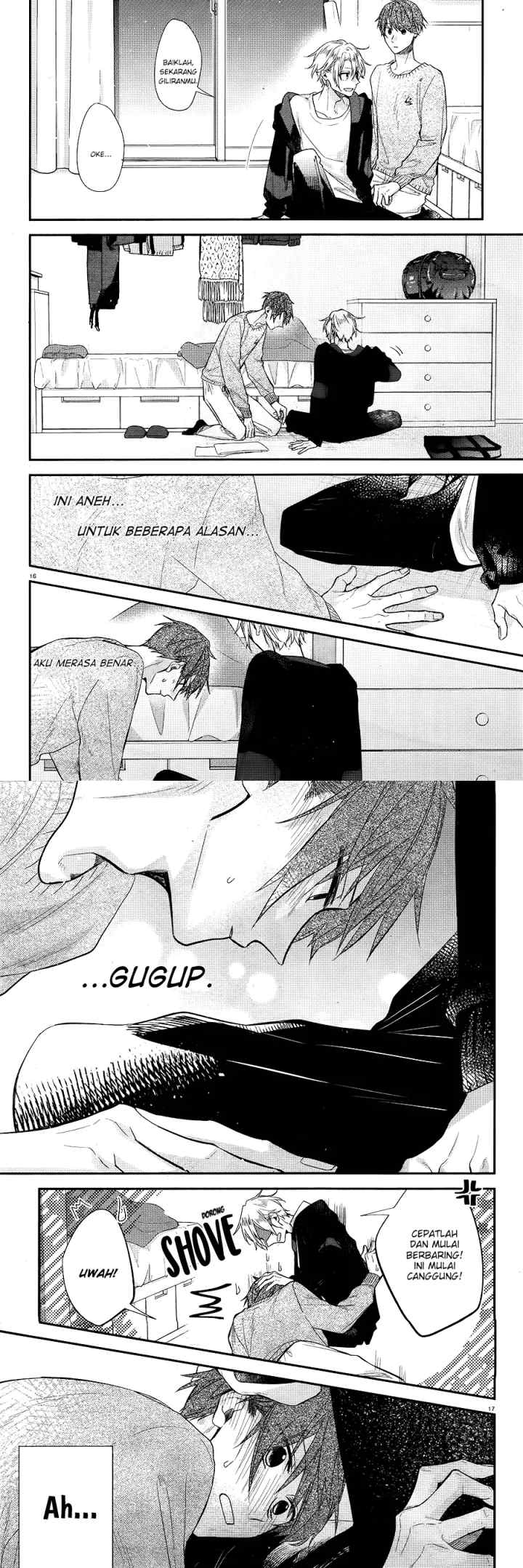 Hirano to Kagiura chapter 7 halaman 9