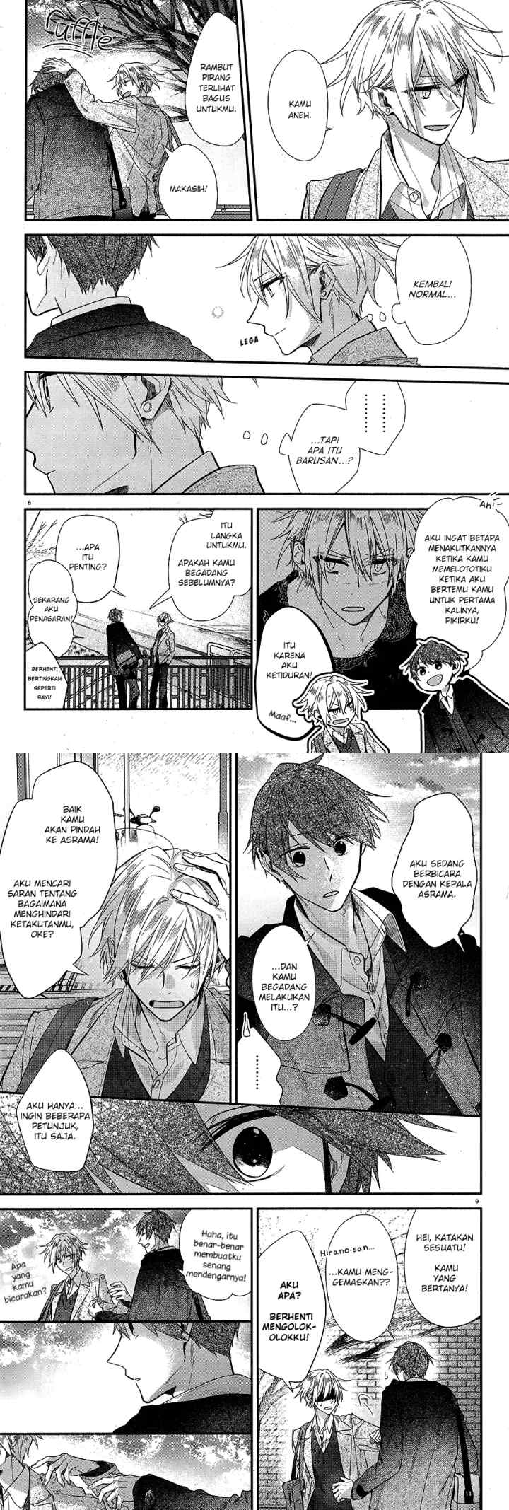 Hirano to Kagiura chapter 8 halaman 5
