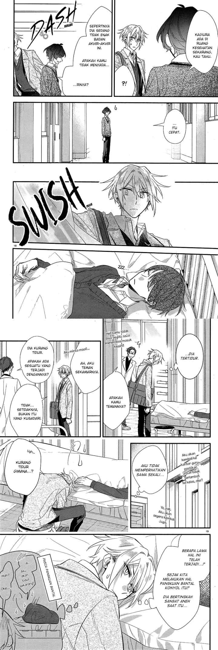 Hirano to Kagiura chapter 8 halaman 10