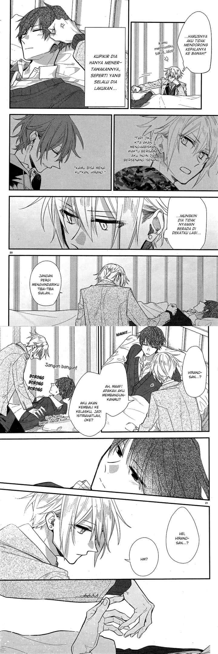 Hirano to Kagiura chapter 8 halaman 11