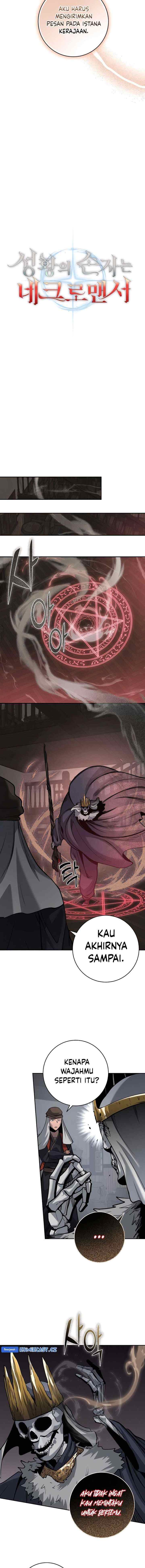 Holy Emperor's Grandson is a Necromancer chapter 51 halaman 10