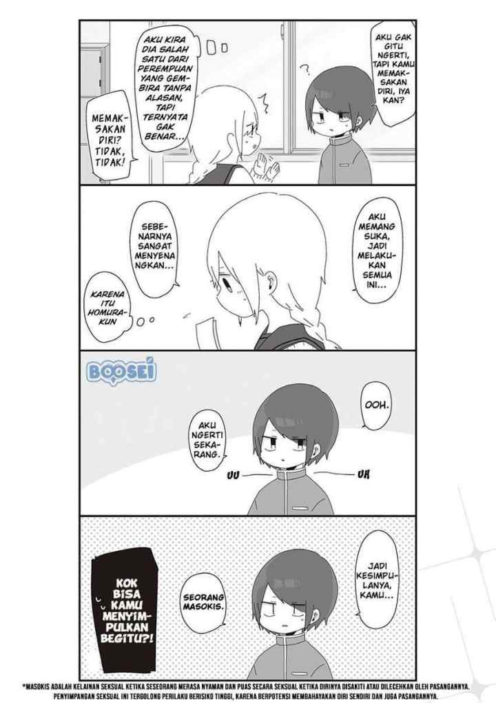 Homura-sensei wa Tabun Motenai chapter 24 halaman 6