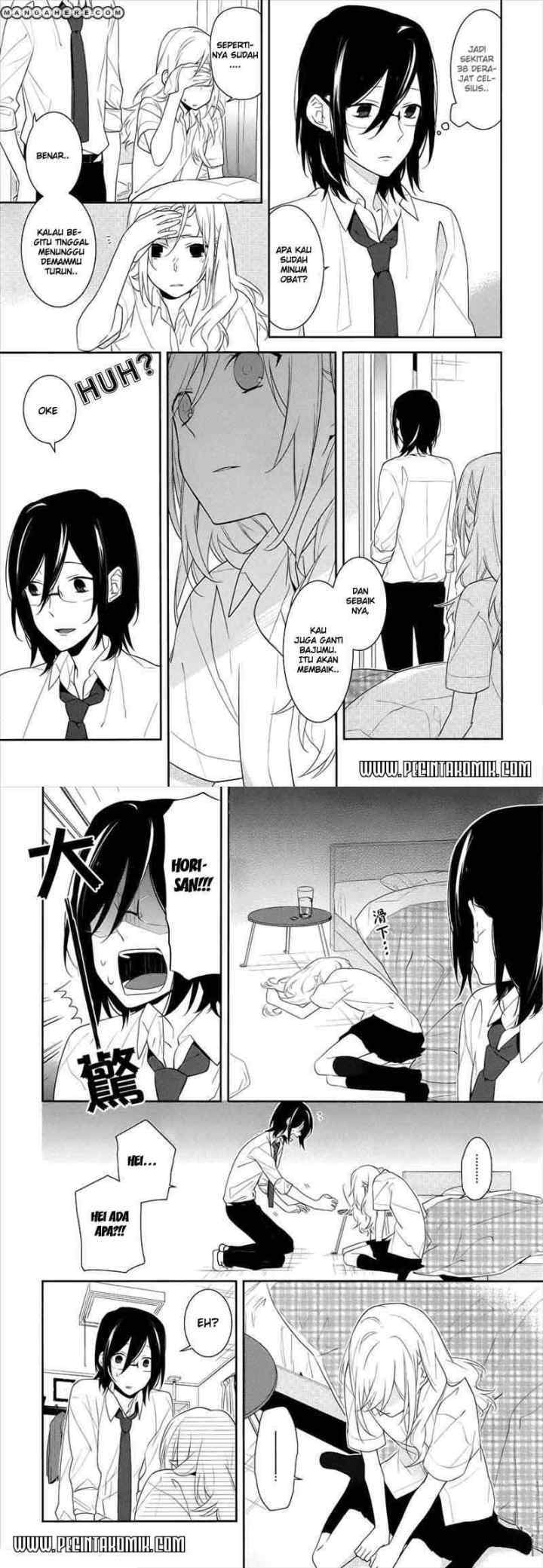 Horimiya chapter 20 halaman 8