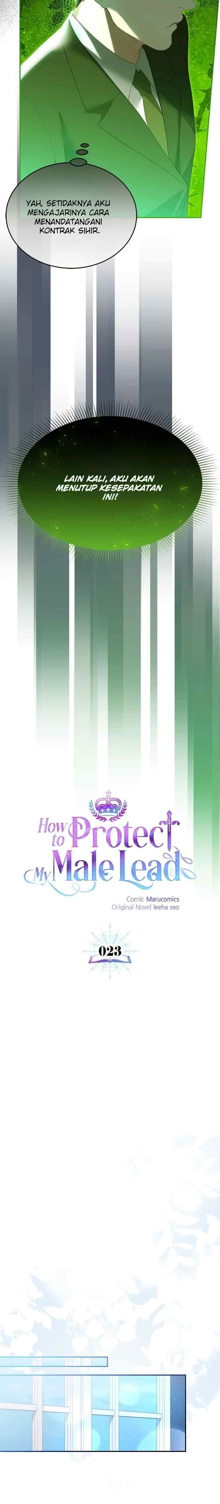 How to Protect My Male Lead chapter 23 halaman 7